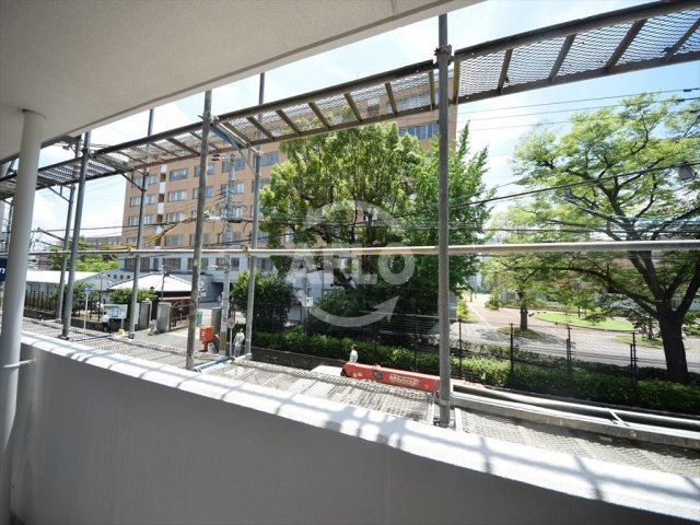 THE TERRACE天王寺 MK 天王寺小学校区のバルコニー|THE TERRACE 天王寺MK　玄関姿見
