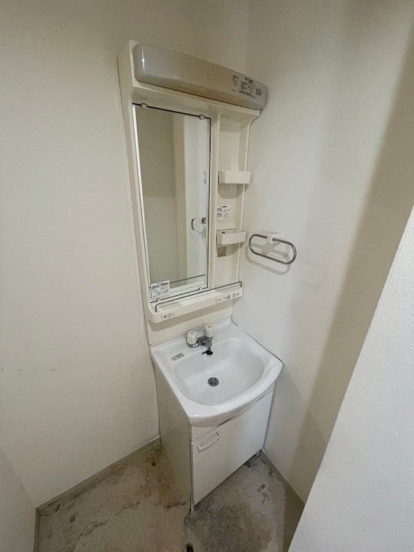 佐向邸貸家の洗面所
