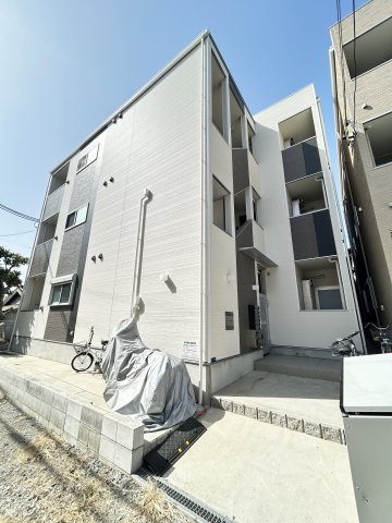 ハーモニーテラス花川の外観|きれいな外観です