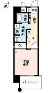 ドミール春日野道Nの間取り