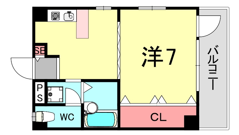 リッジヴィラ魚崎の間取り
