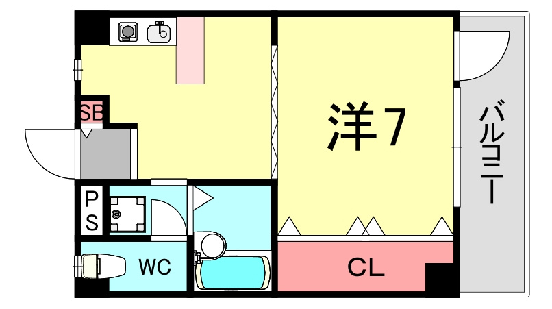リッジヴィラ魚崎の間取り