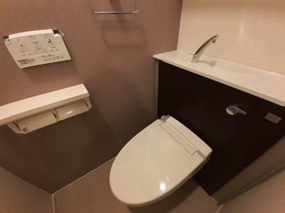【トイレ】 | リヴェールＫ | ゆったりとした空間のトイレです