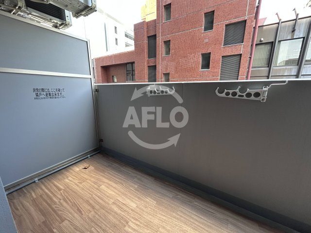 アドバンス江坂ラシュレのバルコニー|アドバンス江坂ラシュレ　バルコニー