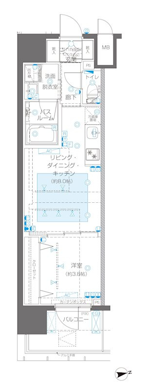 新品家具付きマンション新宿11(KaGood東京)