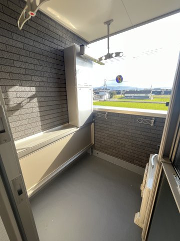 アイ・ヴィレッジ古閑中町Ｂのバルコニー