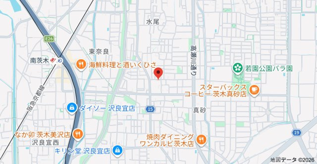 エトワールウエストの地図