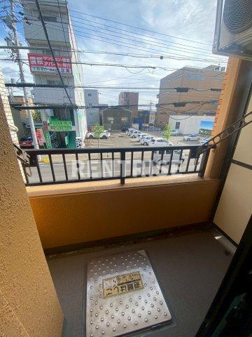 グレイス国府宮IIのバルコニー