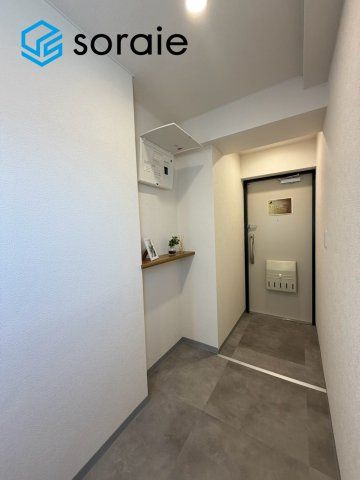 ワコー第一新狭山マンションの玄関|7/30撮影