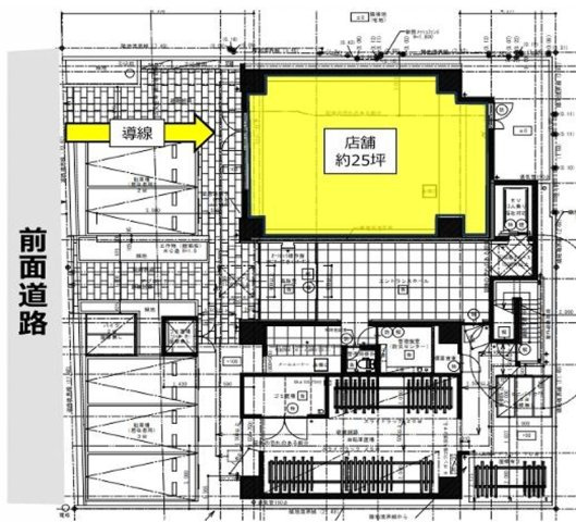 大阪市北区西天満６丁目の店舗事務所の間取り