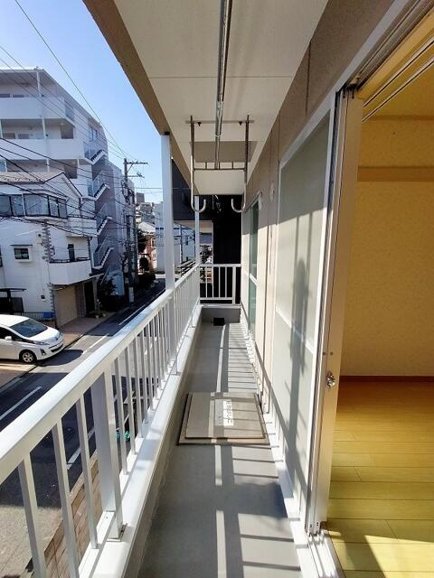 コーポ大野のバルコニー