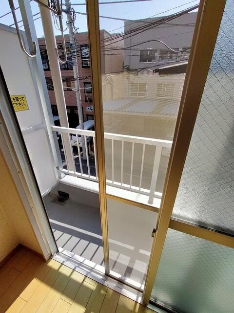 コーポ大野のバルコニー