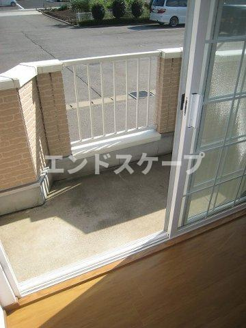 サニー・レジデンスのバルコニー|高崎、前橋のお部屋探しはエンドスケープまで！お客様の理想お聞かせ下さい♪