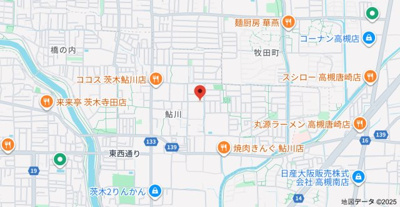 【地図】 | メルシー茨木鮎川