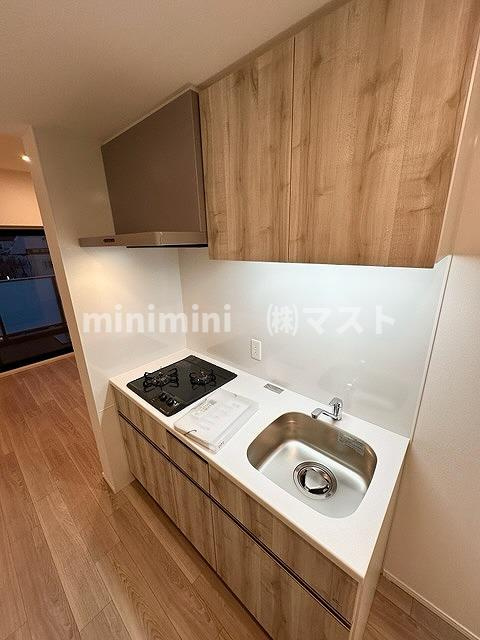 大阪市北区浮田２丁目の賃貸マンションのキッチン