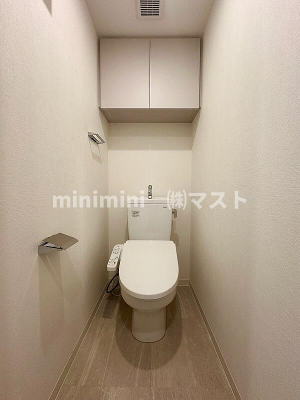 大阪市北区浮田２丁目の賃貸マンションのトイレ