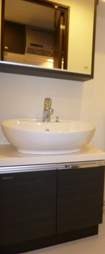 クレイシア新横浜の洗面所|嬉しい独立洗面台♪