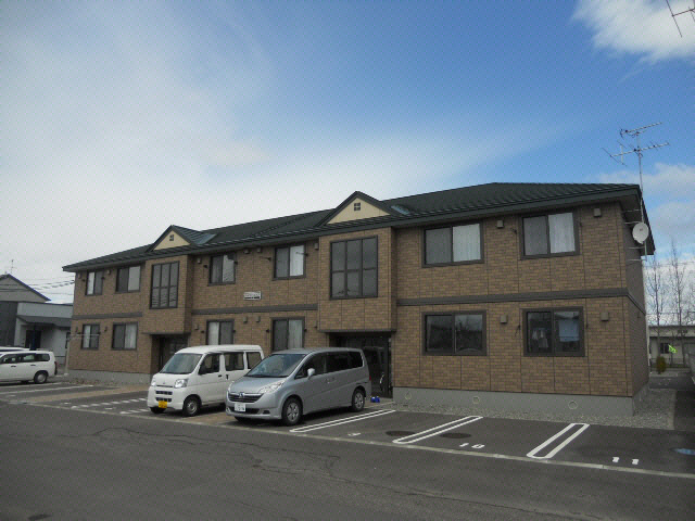 ハイツハピネスＡ館の外観