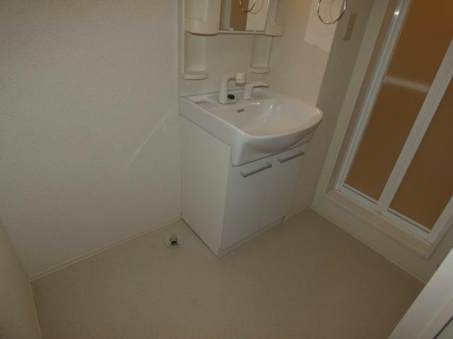 ハイツハピネスＡ館の洗面所