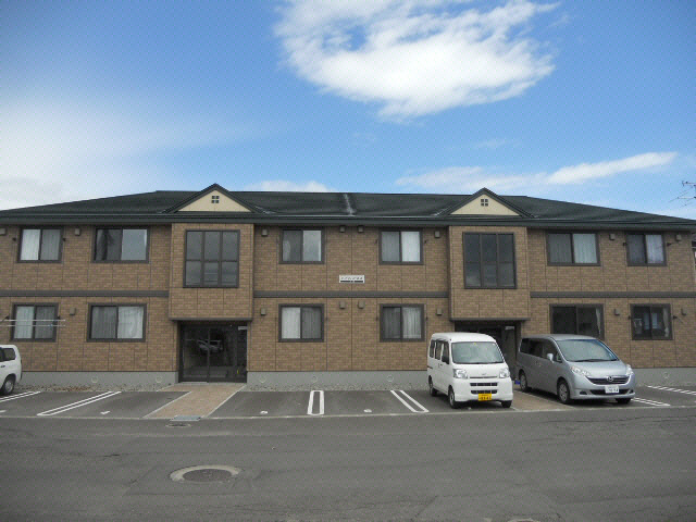 ハイツハピネスＡ館の外観