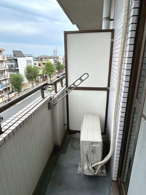 エスタ城北公園のバルコニー