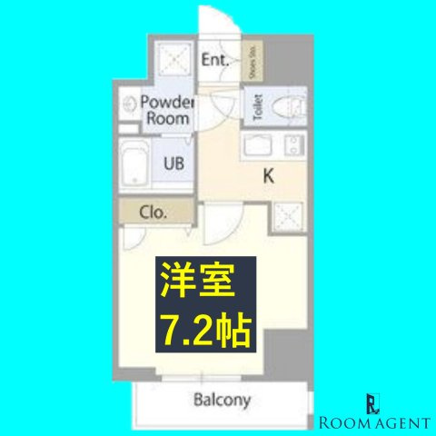 エスリード大須デュオの間取り