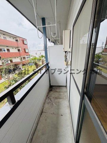 シャトウ山田のバルコニー