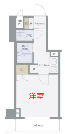 【間取り】 | ルーブル中延弐番館