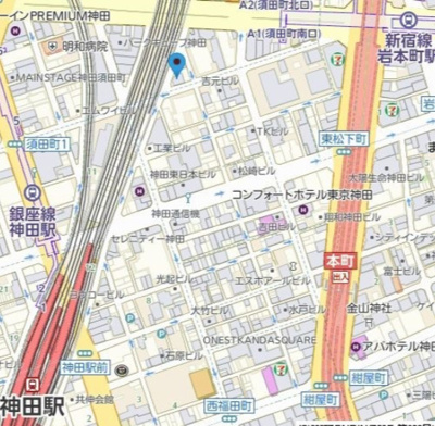 【地図】 | GRAN PASEO神田駅前