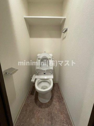プレサンス松屋町ヴェルデスのトイレ
