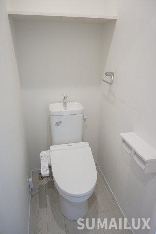 熊本市中央区白山１丁目の賃貸マンションのトイレ