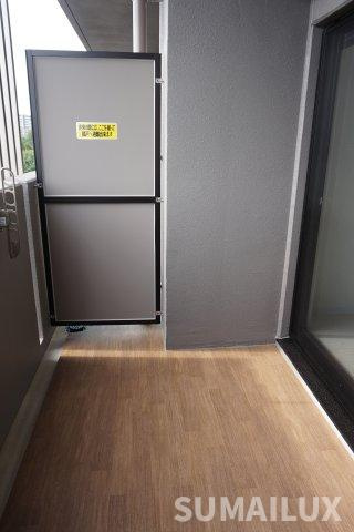 熊本市中央区白山１丁目の賃貸マンションのバルコニー