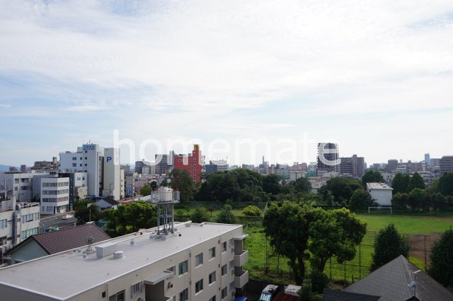 熊本市中央区白山１丁目の賃貸マンションの展望