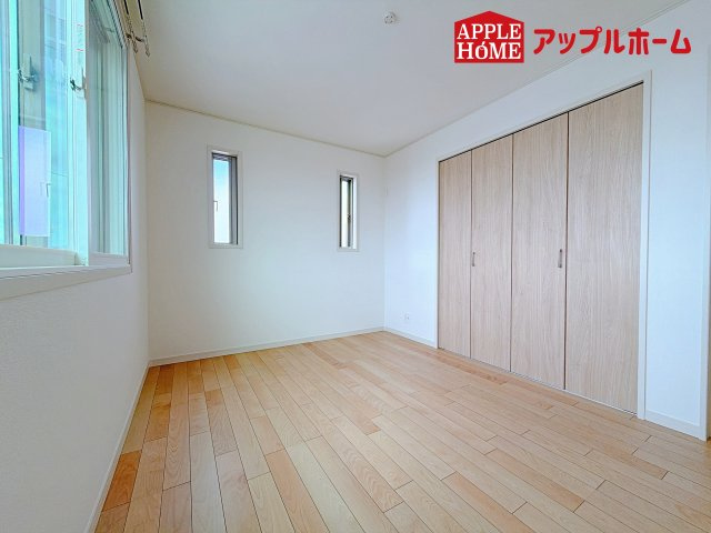 [新築住宅] さいたま市北区奈良町 2期 全1棟の洋室|居室は全室収納あり！たっぷりある収納活用でお部屋もキレイを保てます♪