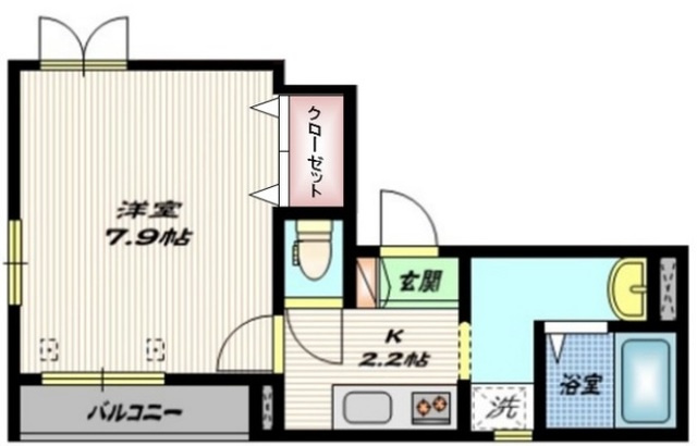 メゾン　タテオトⅡの間取り