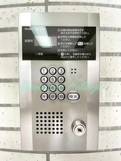 茅ヶ崎市十間坂２丁目の賃貸マンションのセキュリティ|テレビインターホン付き♪