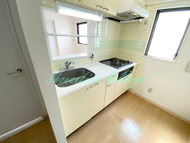 茅ヶ崎市十間坂２丁目の賃貸マンションのキッチン