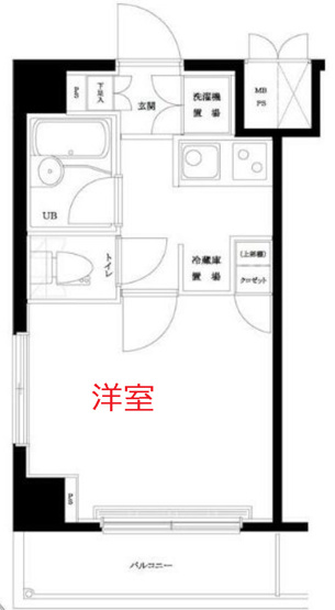 【間取り】 | ルーブル中延弐番館