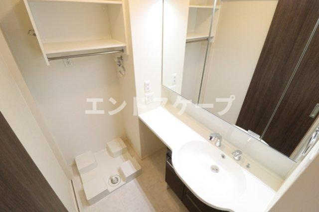 コンフォートレジデンス宮子　Ｂの洗面所|高崎、前橋のお部屋探しはエンドスケープまで！お客様の理想お聞かせ下さい♪