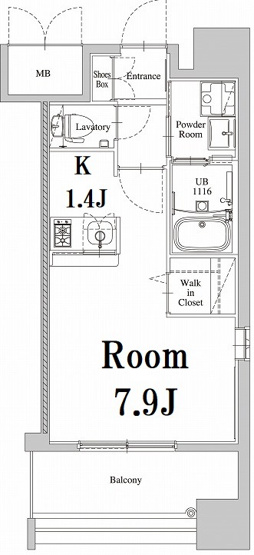 【間取り】 | 新品家具付きマンション姪の浜31(KaGood福岡)