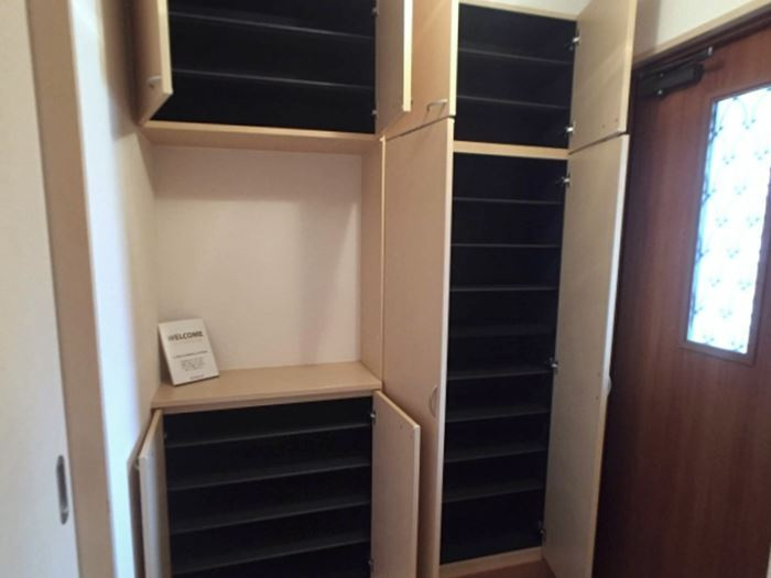 モンテアンヴァレB棟の収納