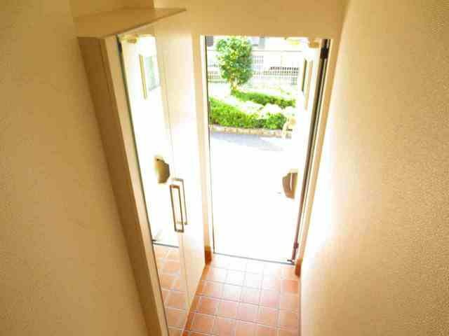 レユシールの玄関