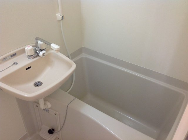 レオパレスエバーグリーンの浴室