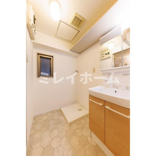 ミリアレジデンス池上の独立洗面台