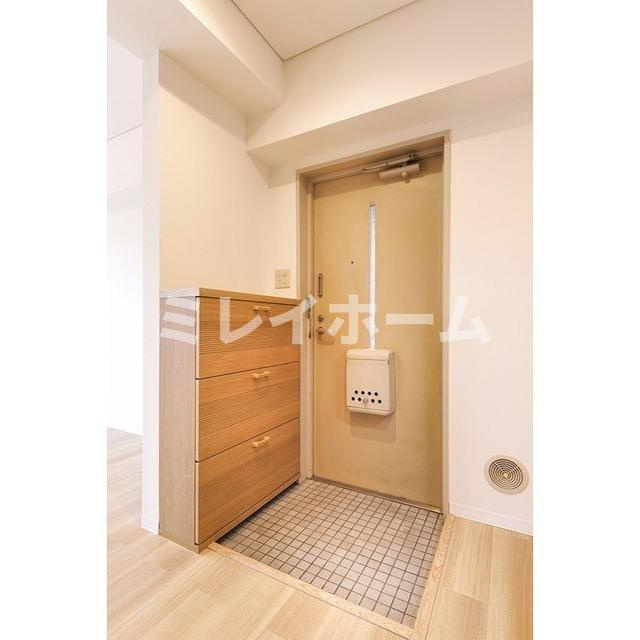 ミリアレジデンス池上の玄関