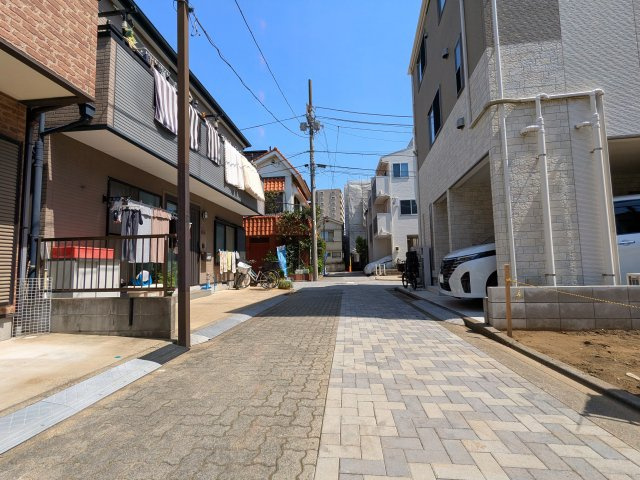 江東区東砂３丁目の売地の前面道路含む現地写真|～前面道路含む現地写真～