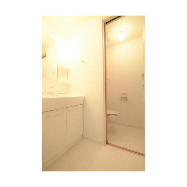 メゾン大岡Cの洗面所|シャワー付き洗面台♪