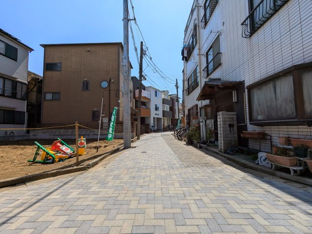 江東区東砂３丁目の売地の前面道路含む現地写真|～前面道路含む現地写真～