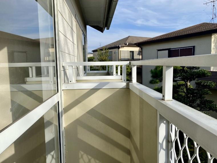 千代田戸建のバルコニー