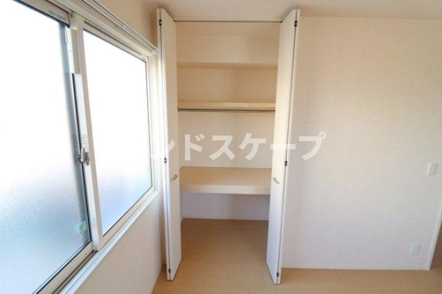 サンライトレジデンス Ⅱ　Ａの収納|高崎、前橋のお部屋探しはエンドスケープまで！お客様の理想お聞かせ下さい♪